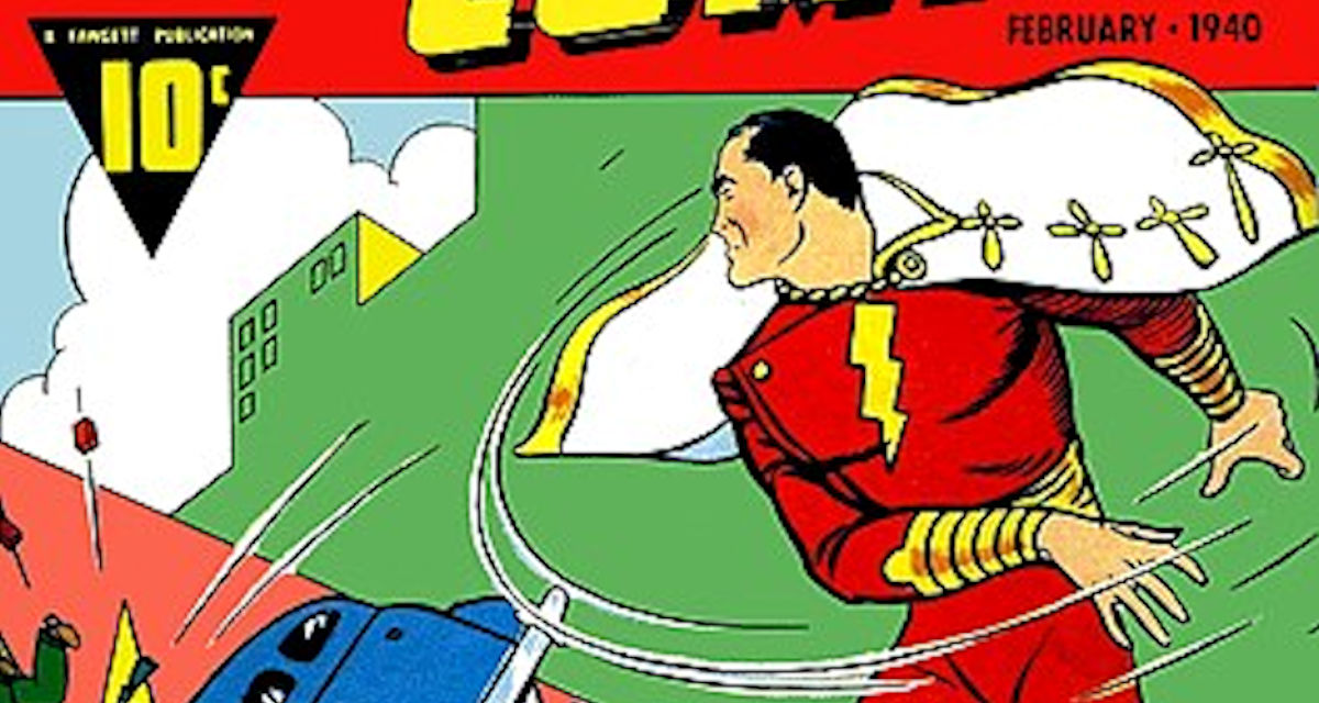 C. C. Beck - Cover from Whiz Comics #2, February 1940